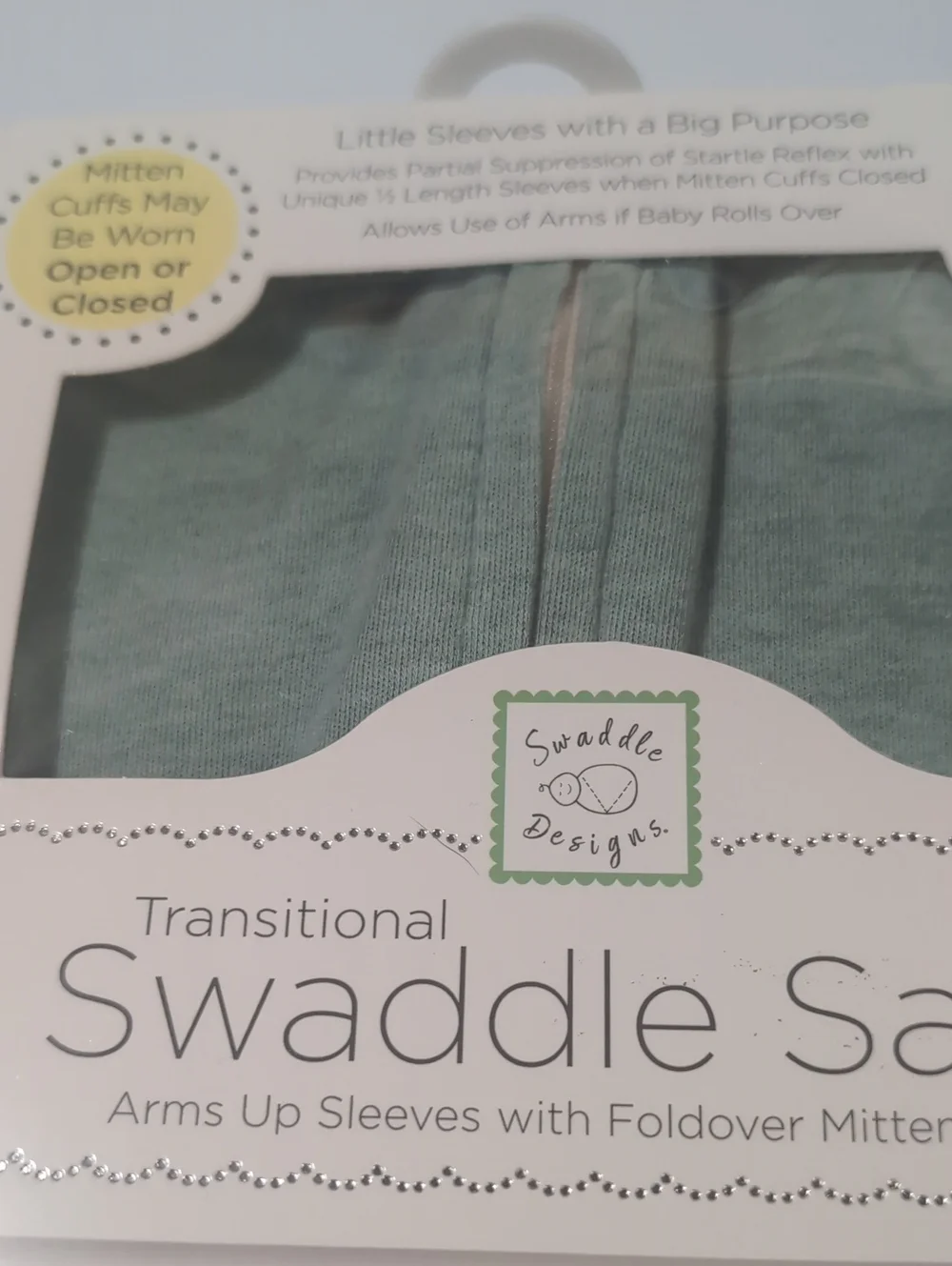 Swaddle Designs Transitional Cotton Swaddle Sack Medium 3-6 Months New